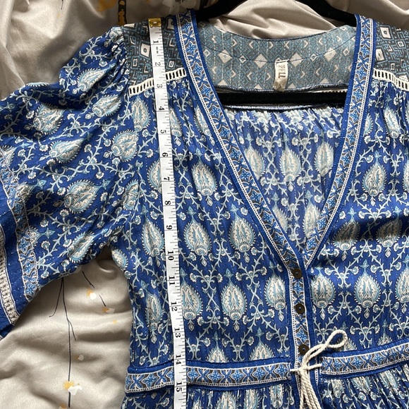 Spell and the gypsy designs oracle maxi dress gown kaftan boho lurex duster - Picture 17 of 17